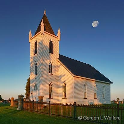 Wolford Chapel At Sunrise_P1010279.jpg - Photographed near Smiths Falls, Ontario, Canada.